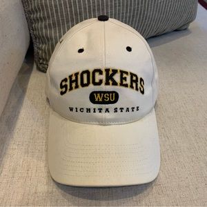 Lids Wichita State University Shockers Collegiate White Snapback Cap Hat